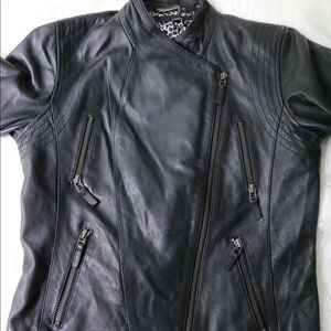 Wilsons Leather Moto Jacket